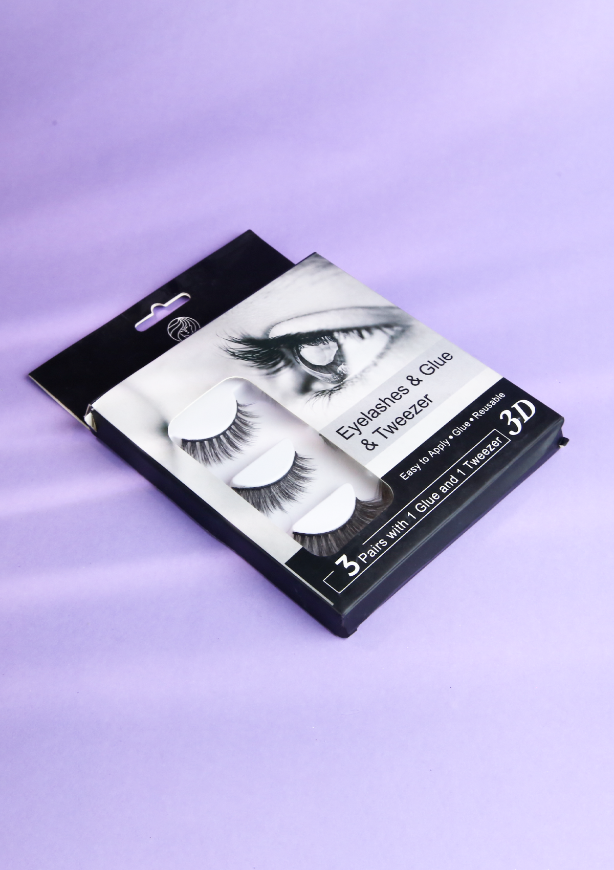 Eyelash Kit (Glue & Tweezer included)